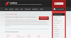 Desktop Screenshot of corex.net.au