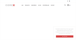 Desktop Screenshot of corex.se
