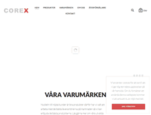 Tablet Screenshot of corex.se