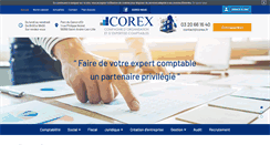 Desktop Screenshot of corex.fr